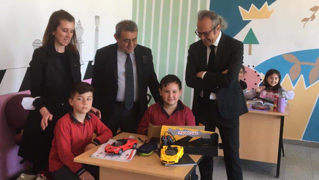 Özel Bahçeşehir Okulları Okulumuz Sivrikese İlk ve Ortaokulu'nu Ziyaret Etti