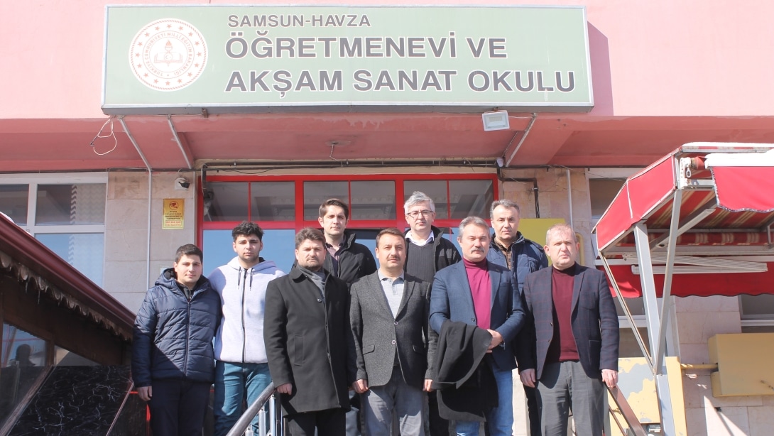 Havza Mesleki ve Teknik Anadolu Lisesi tarafından Havza Öğretmenevinde Yapılan Yenileme Çalışmaları